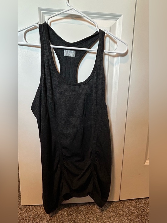 Athleta Tops - Athleta Black Seamless Racerback Tank large